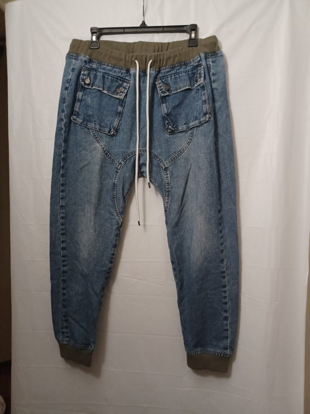 ONE TEASPOON CADET PULL ON JOGGERS SIZE LARGE - Picture 12 of 16